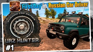 😱First Day In Russian Car Driver UAZ Hunter || Russian Car Driver UAZ Hunter Gameplay In Hindi #1 screenshot 3