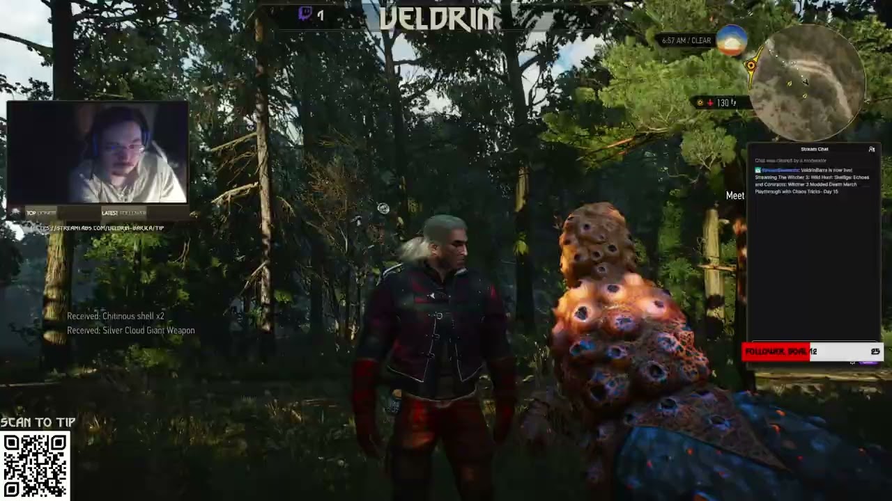 Witcher 3 Modded Death March Playthrough + Chaos Tricks- Day 15: Geralt VS The Gods Of Skellige