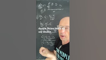 Taking the second derivative as a finite difference
