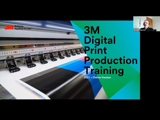 3M Digital Print Production Training 2021 