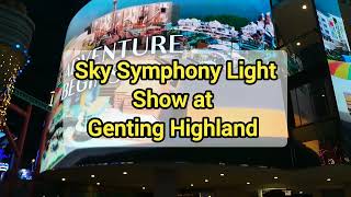 Skysymphony Light Show at Genting highland 2022