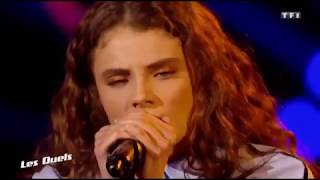 The First Girl To Win the Voice French 2018 Maëlle  _