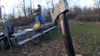 Tomahawks And Beer Bongs!