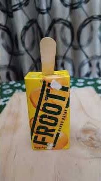 mango frooti se banaye icecream 🍦🍦@chahat anand trick#shorts#ytshorts