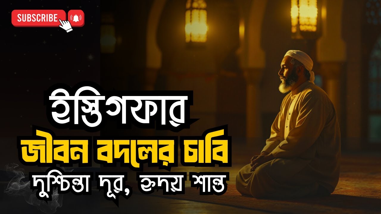 রহমতের ঢল নামবে! 💧 ইস্তিগফারের অলৌকিক রহমত: দুশ্চিন্তা থেকে মুক্তির দোয়া ও শান্তির পথ