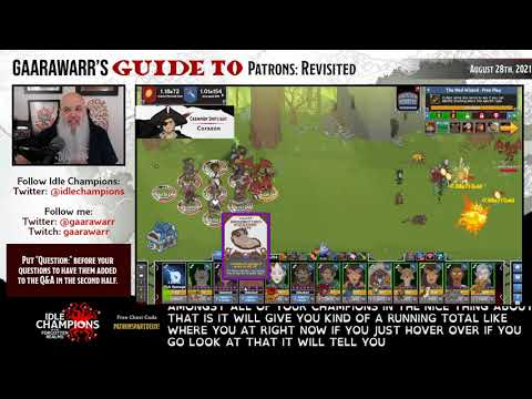 Gaarawarr's Guide to Patrons (Revisited) | Idle Champions | D&D