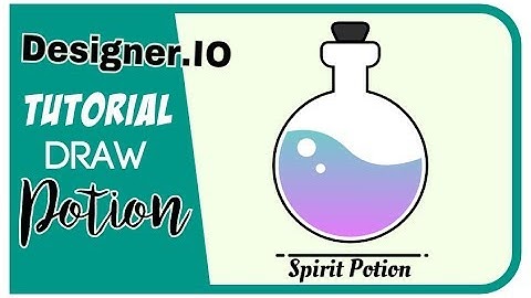 Gravit Designer Tutorial : How to Draw a Potion
