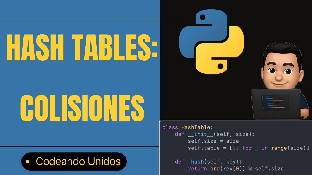 Colisiones en Hash Tables | Separate Chaining vs Open Addressing (Python)