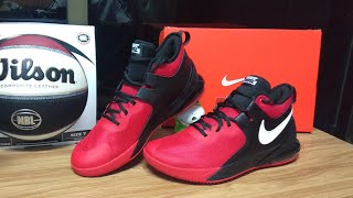 nike air max impact red and black