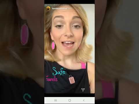 Samantha Pollino Hamilton Instagram takeover // Hamilton musical Instagram story // May 4