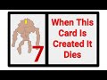 Card game but cards are randomly generated