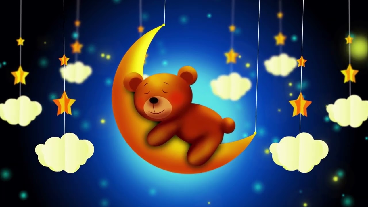 Lullaby for Baby Sleeping 🎶 Bedtime song 💤 Calming Music for Babies ♥ Mozart Brahms