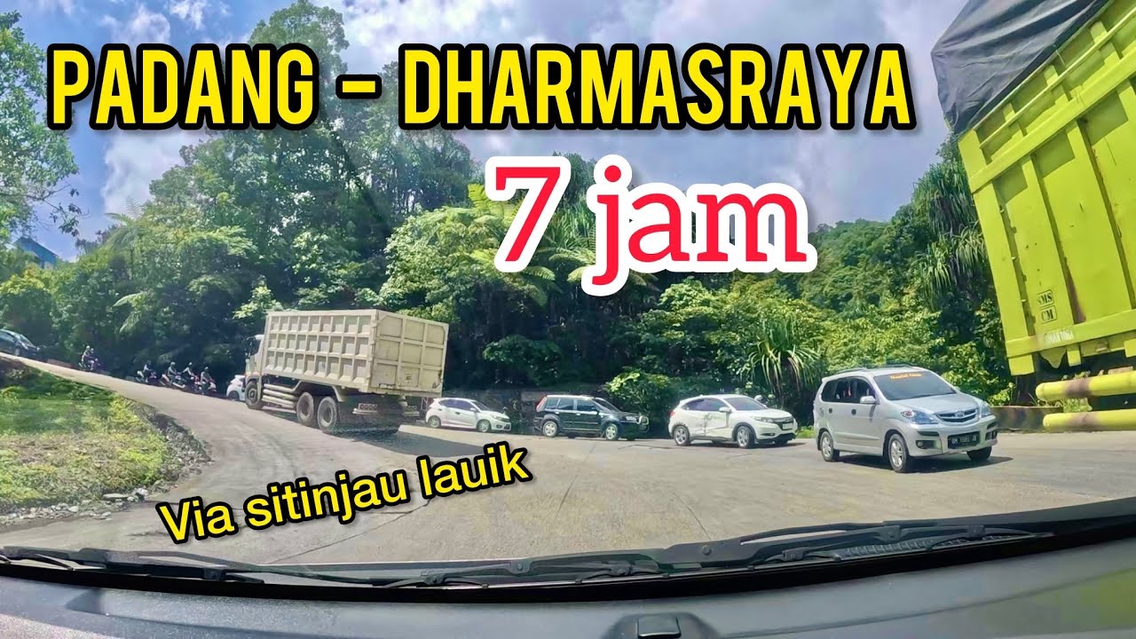 PERJALANAN DI RANAH MINANG DENGAN SEGALA KEINDAHAN ALAMNYA❗️❗️DARI PADANG KE KABUPATEN DHARMASRAYA