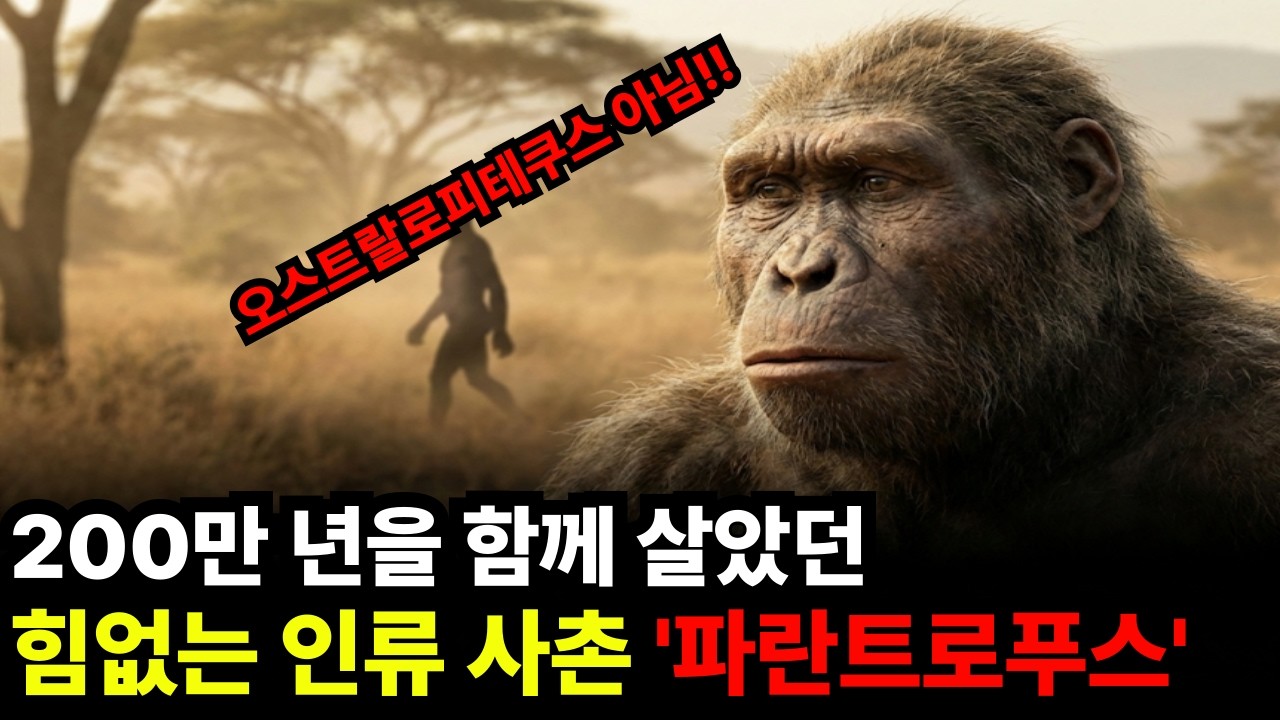 진화의 패배자일까, 환경의 희생양일까? 우리가 완벽하게 잊어버린 200만 년 전 사촌의 흔적 - YouTube