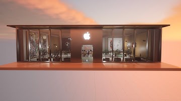 Apple Store in Unreal Engine 5 | #Apple Store | #unrealengine Engine | Project