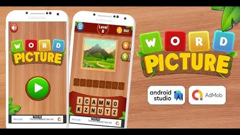 Word Picture - Word Puzzle Game Android Studio Project with AdMob Ads + Ready to Publish