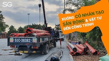 Cung cấp cỏ nhân tạo sân bóng đá mini đến chân công trình | Cỏ Nhân Tạo SG