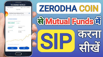 Mutual Fund SIP - Zerodha Coin me Mutual Funds SIP kaise kare | Mutual Fund SIP in Zerodha Coin |