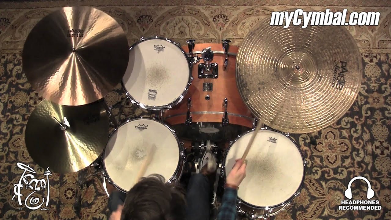 Paiste 15" Giant Beat Hi Hat Cymbals 942/1284g Played by Shawn Zorn
