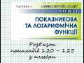 ГДЗ. Розв&#39;язок завдань 1.20 - 1.25 з алгебри. Підручник Істер. Математика 11 клас