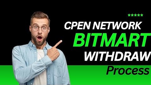 Cpen Network | Listing date | BitMart Exchange | withdraw process full guide #crypto #cpennetwork