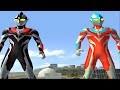 EVIL ULTRAMAN GINGA & ULTRAMAN GINGA TAG TEAM - ULTRAMAN FIGHTING EVOLUTION 3