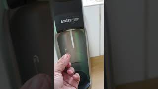 How to unblock the gas nozzle for the Soda Stream Model shown