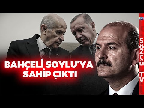 Erdoğan'ın Dışladığı Süleyman Soylu'ya Devlet Bahçeli Sahip Çıktı! İşte O Sözler