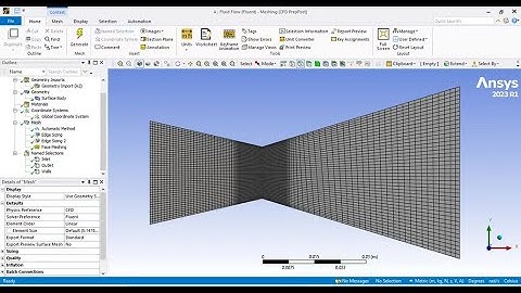 ANSYS Fluent Quadrilateral Meshing of a 2D C-D Nozzle l  Full Tutorial