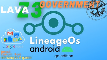 UP LAVA Z3 Go edition LineageOs Gapps, bootloader, flash custom rom.