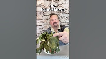 Puppet of the Day – Baby Dragon made by Folkmanis Puppets – The Puppet Hideaway with Eric Thomsen