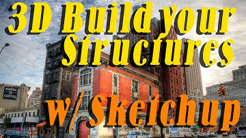 Part 2: Building the Parapet w/Sketchup