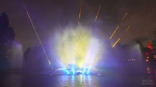 Heartbeat of New Orleans Water Show 2024 - Temporary Fantasmic Replacement at Disneyland Park