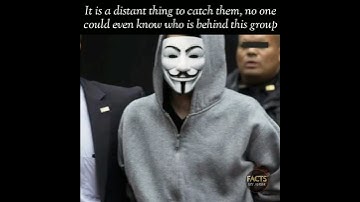 दुनिया का सबसे ख़तरनाक Hacker - Anonymous 😱 #short #shortvideo #hacker #facts by arsh