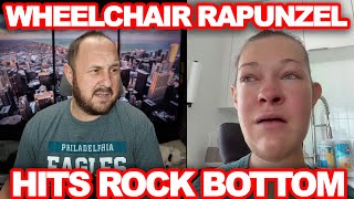 Wheelchair Rapunzel Hits Rock Bottom Cant Get Much Lower