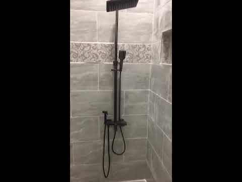 خلاط دش خارجي و مسطرة دش 2 1 و بانيو شاور