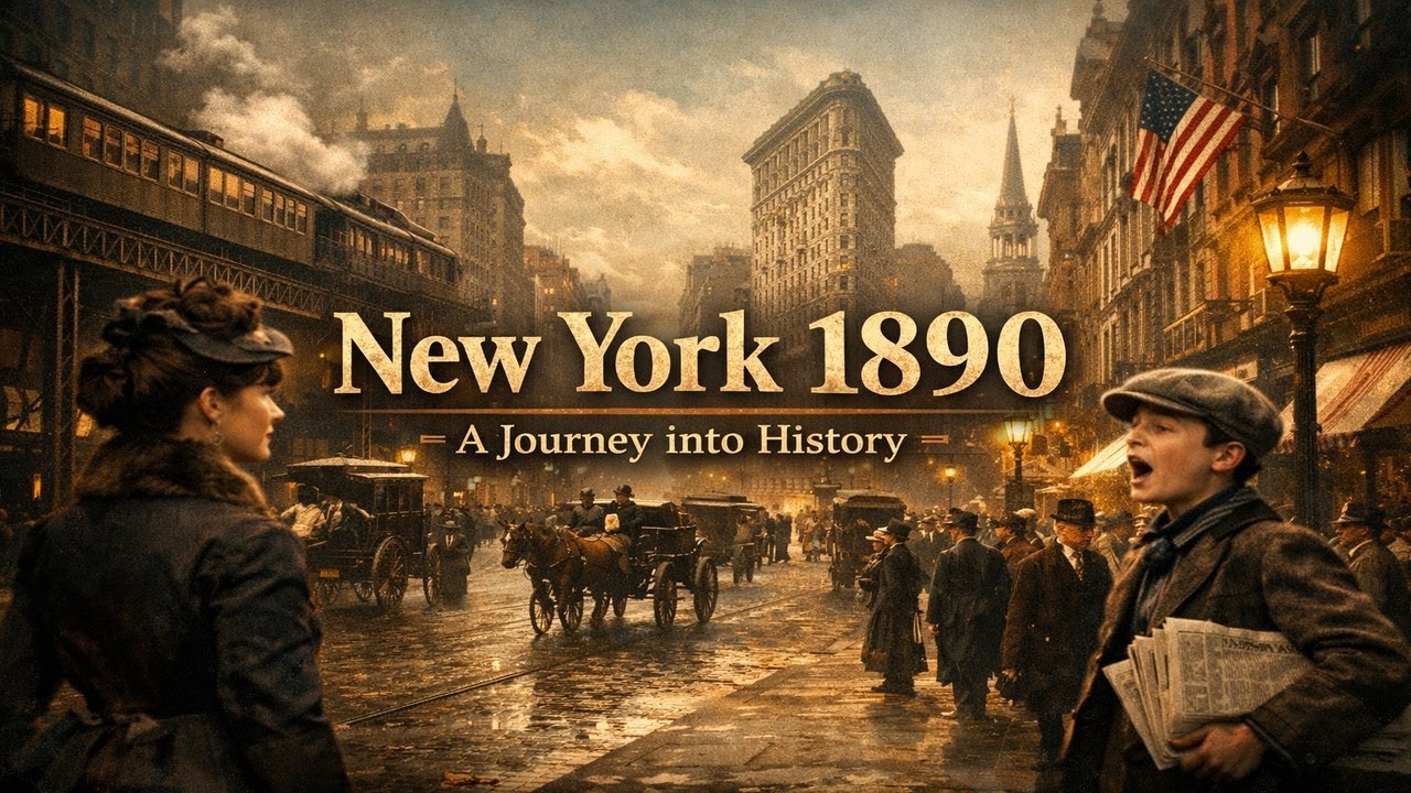 The SHOCKING Truth About 1890 New York Revealed Through AI
