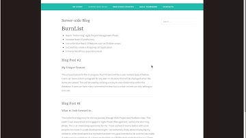 WD6 Initial Screen cast: Portfolio Overview