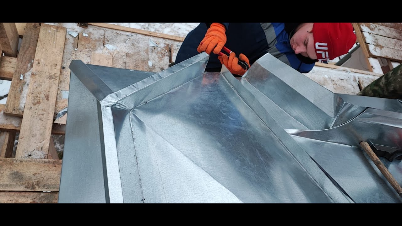 Реставрация кровли на церкви ! Надстенные желоба и интересный узел ...