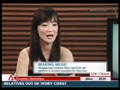 Siow Lee Chin interviewed on Channelnews Asia during her Asian tour in January 2011