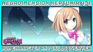 MEGADIMENSION NEPTUNIA V-II: ROM CHARACTER SHOWCASE