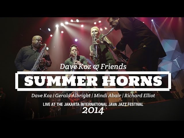 Summer Horns Live at Java Jazz Festival 2014 class=