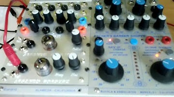 Zerosum Inertia ZIMM01 and ZIMM02 with Buchla 260e