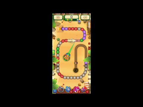 Marble Master (от Teewee Games) — бесплатная офлайн-игра-головоломка в стиле «Зума» в жанре «три в ряд» для Android — геймплей.