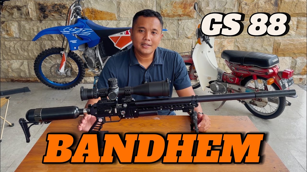 PCP AFC Bandhem Bandem Bandit Dhemit GS 88 laras barel 60 cal .177 4.5 ...