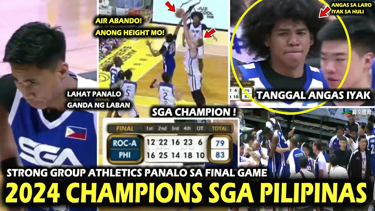 Sga Philippines Roster SGA PILIPINAS CHAMPION. Rhenz Abando Supalpal ang kalaban! Strong Group ...