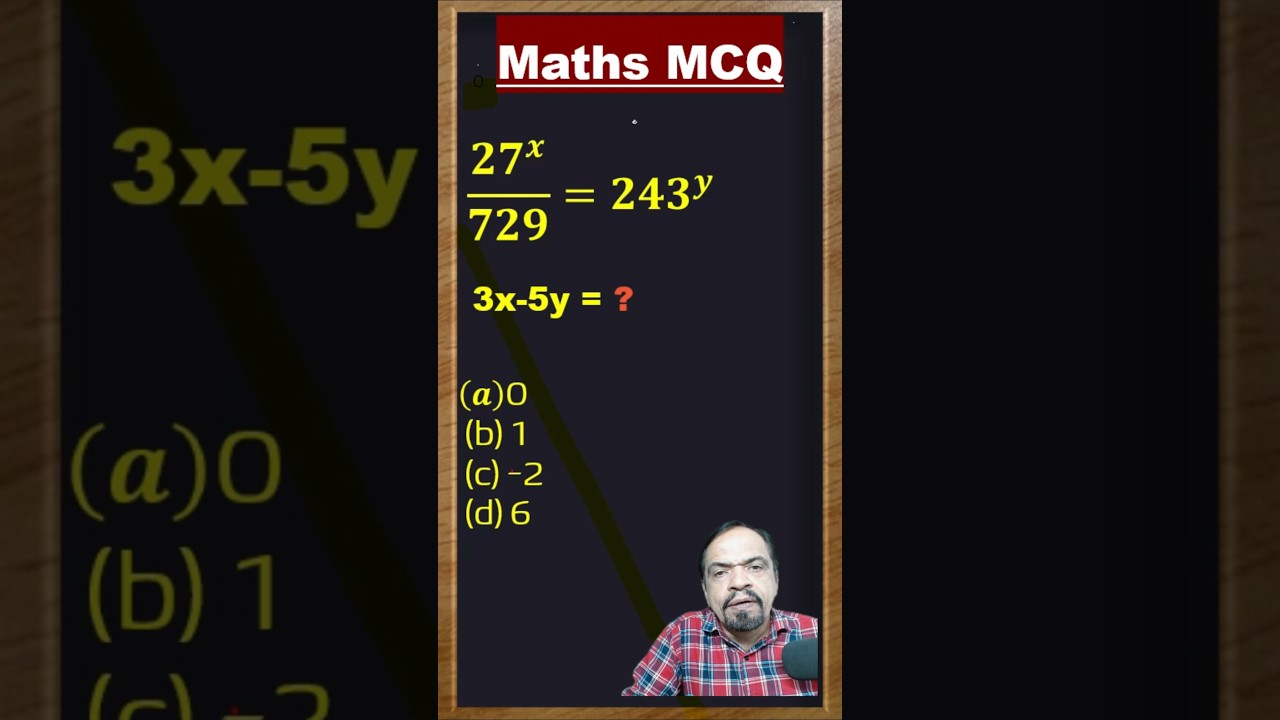 Maths का important MCQ 