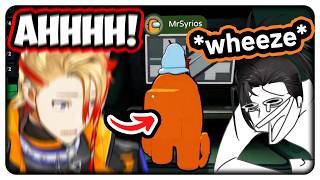 Shinri scared Axel just by standing behind him 【Holostars EN】