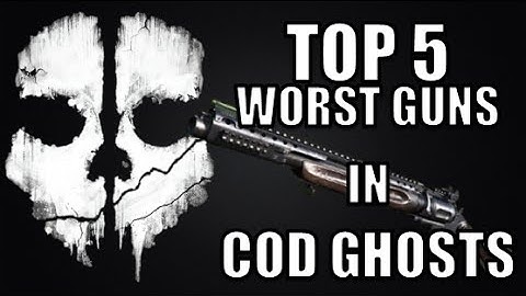 Call of Duty: Ghosts Top 5 Worst Guns | Random Class KEM Fail