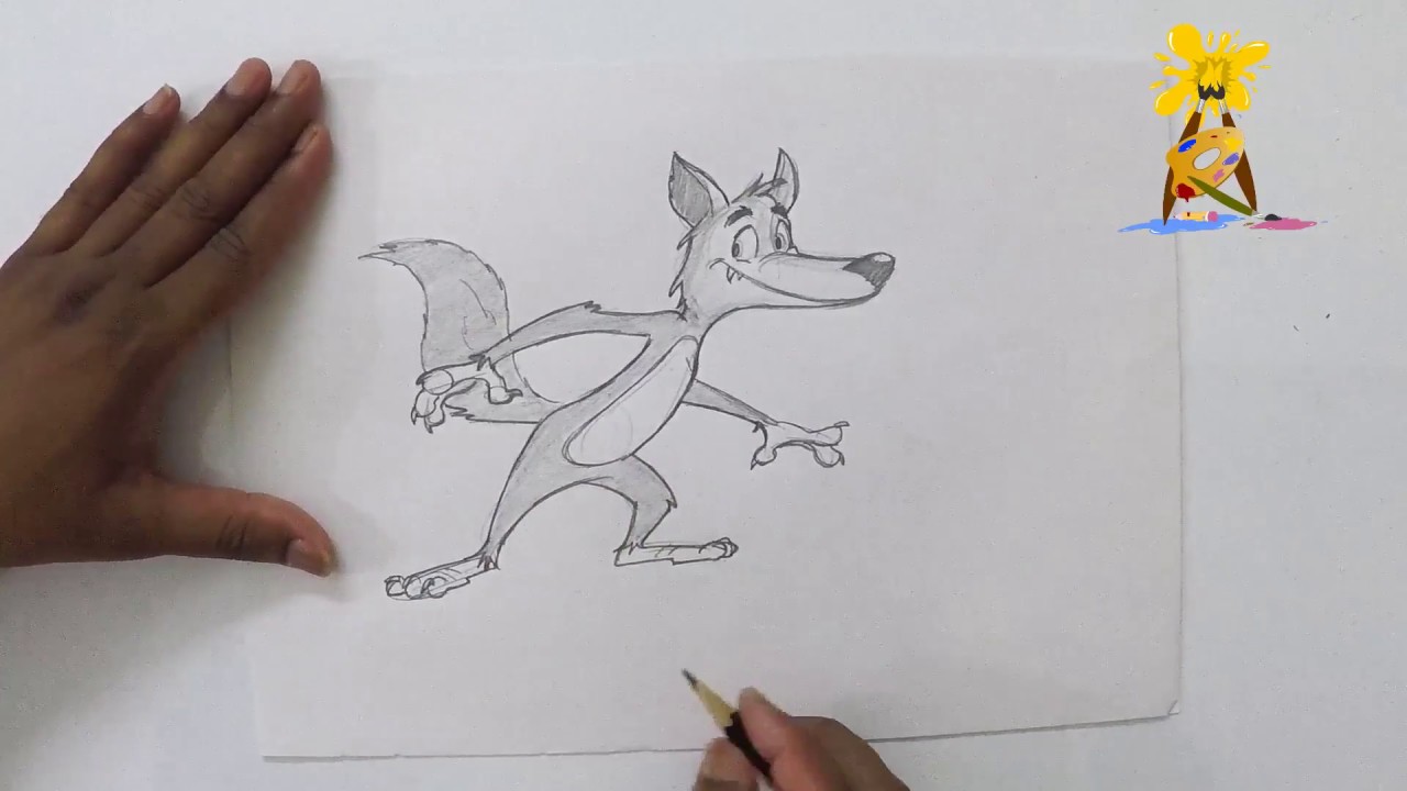 Fox Cartoon character design by RinkuArt | How to draw cartoon character |  - YouTube